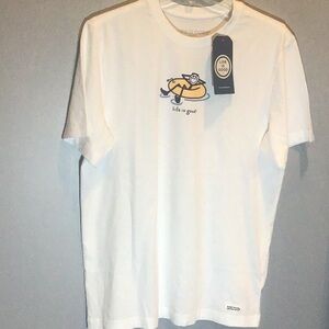 Life is Good new t-shirt inner tube